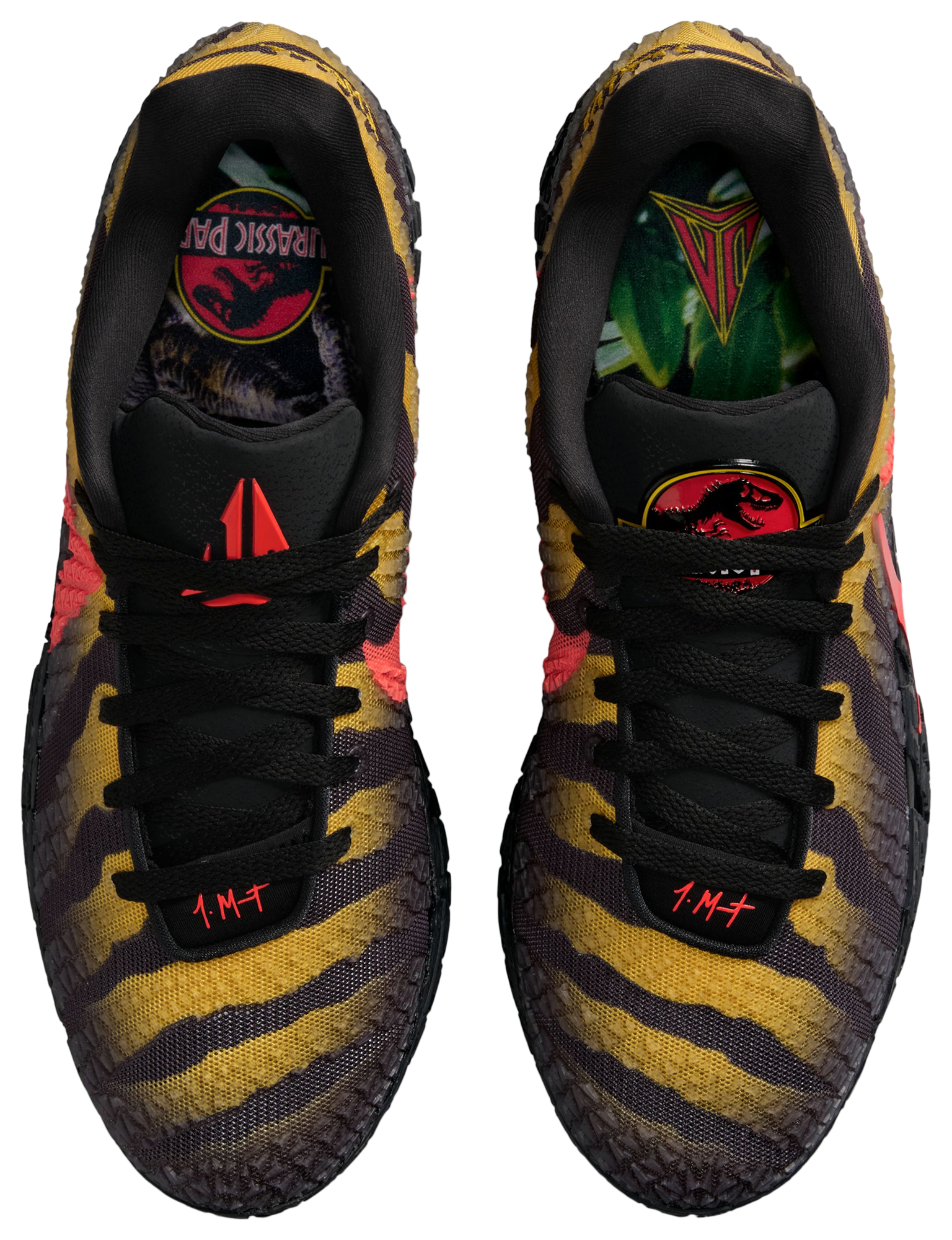 Nike JA 3 - Bright Crimson/Anthracite/Yellow Ocher - Image 4