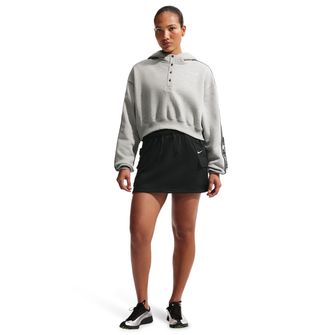 Nike NSW Phoenix Fleece Cargo Mini Skirt - Women's | Foot Locker