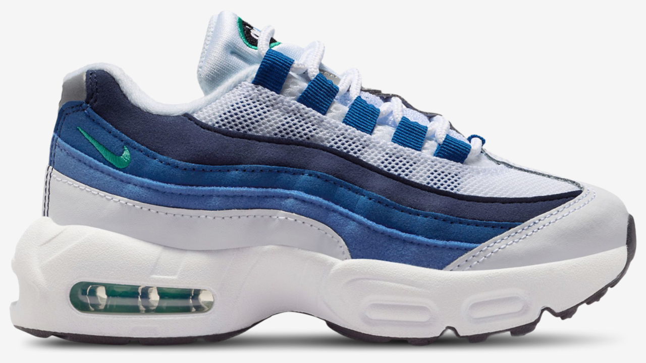 Nike Air Max 95 PRM Emerald Image 1 of 5. Tap to open photo gallery.