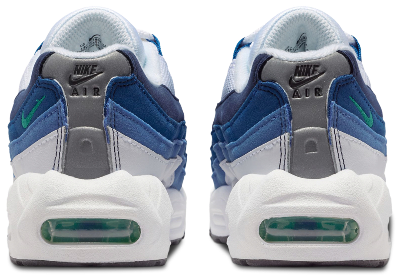 Nike Air Max 95 PRM Emerald Image 3 of 5. Tap to open photo gallery.