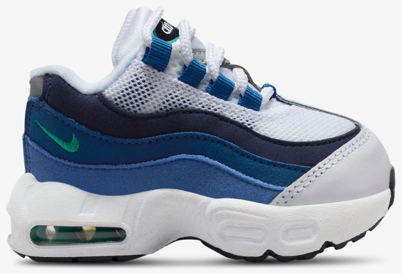 Nike Air Max 95 PRM Emerald Image 1 of 5. Tap to open photo gallery.