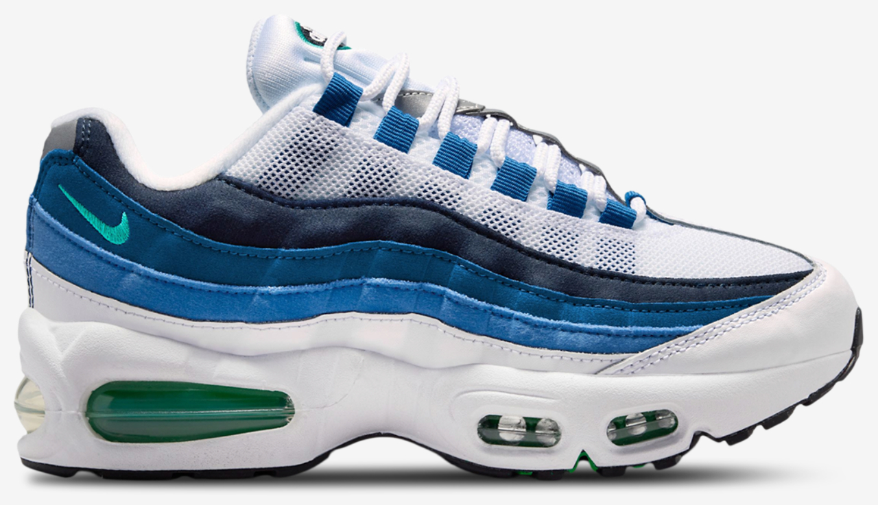Nike Air Max 95 BB PRM Emerald Image 1 of 5. Tap to open photo gallery.