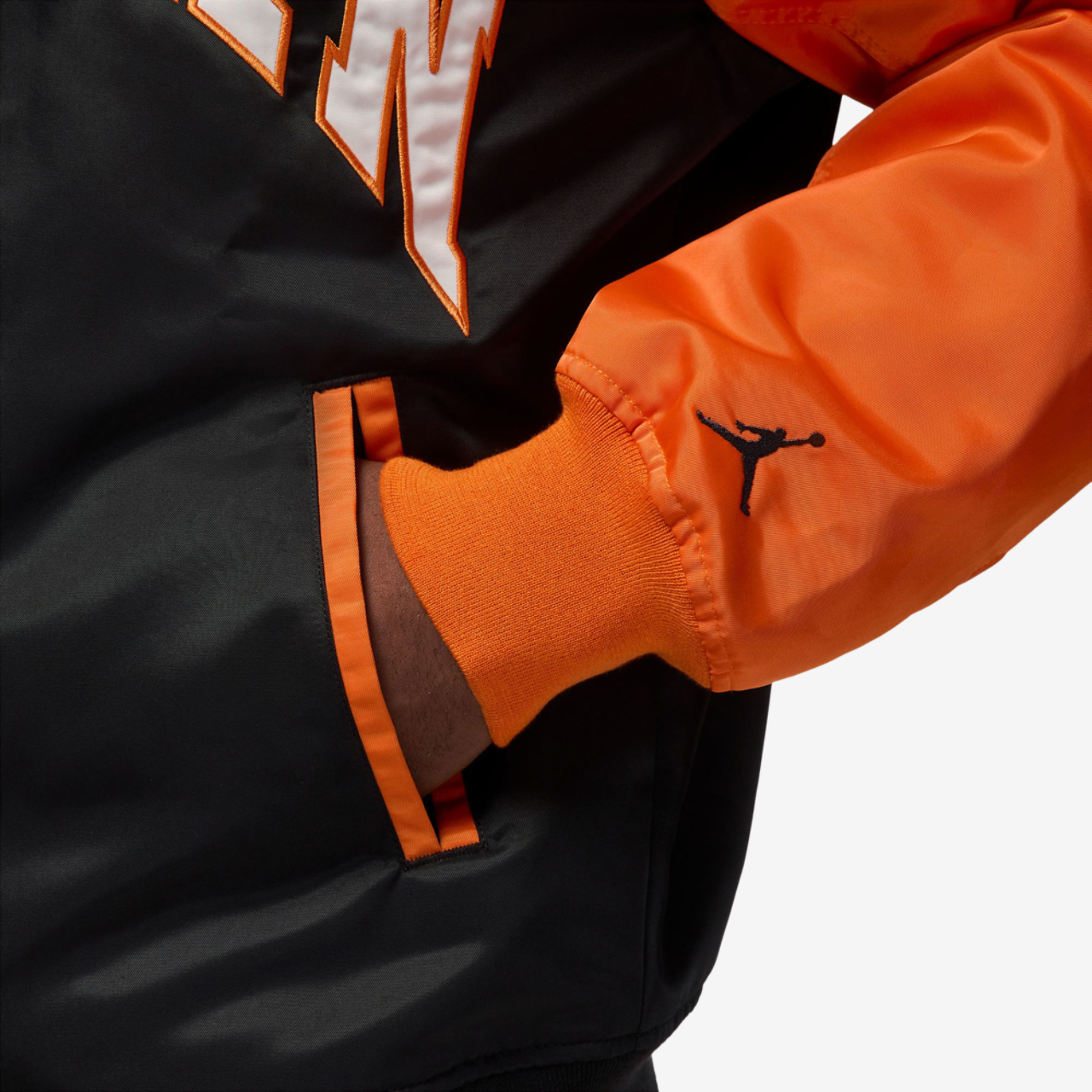 Jordan Brooklyn Collegiate Varsity Jacket Image 4 of 6. Tap to open photo gallery.