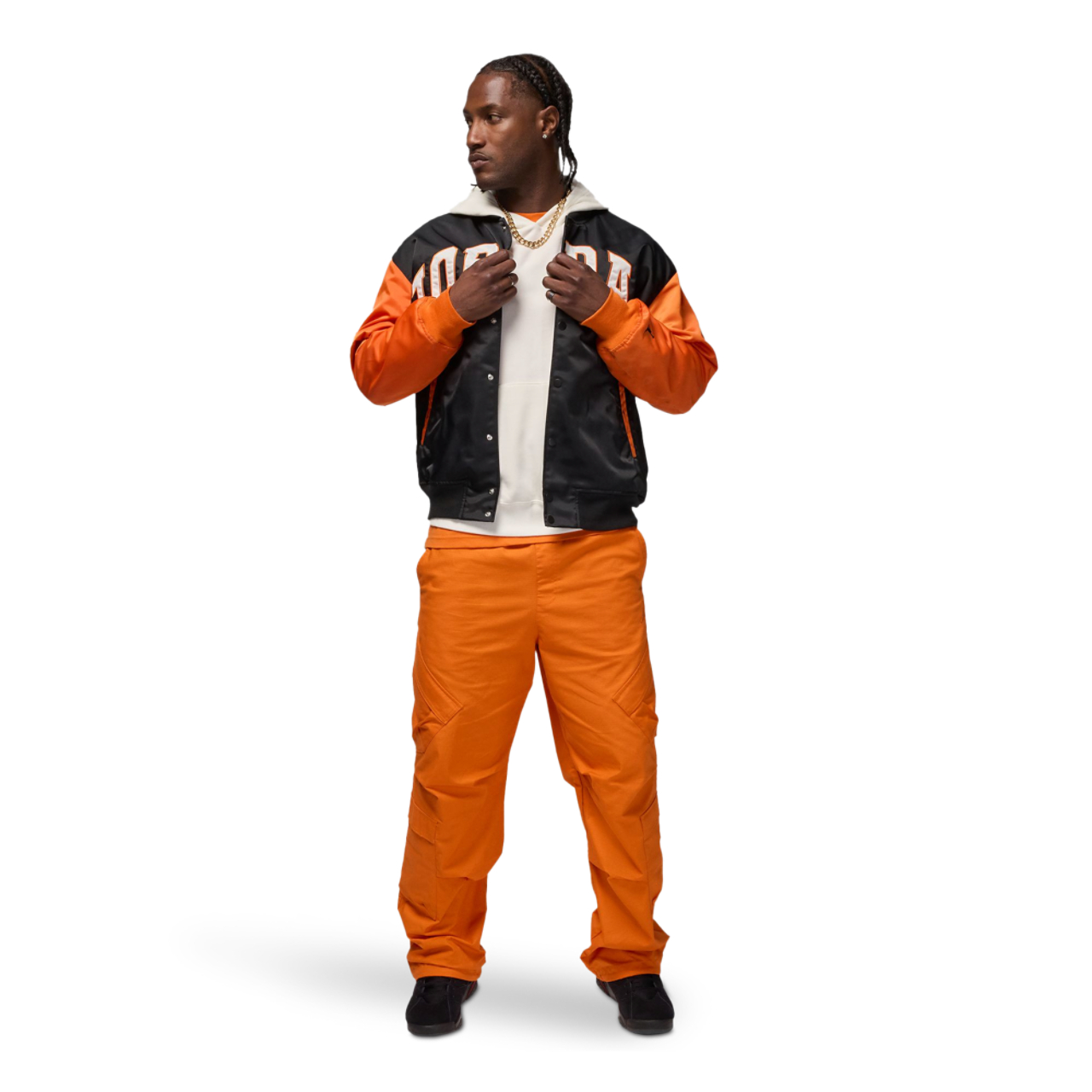 Jordan Brooklyn Collegiate Varsity Jacket Image 6 of 6. Tap to open photo gallery.