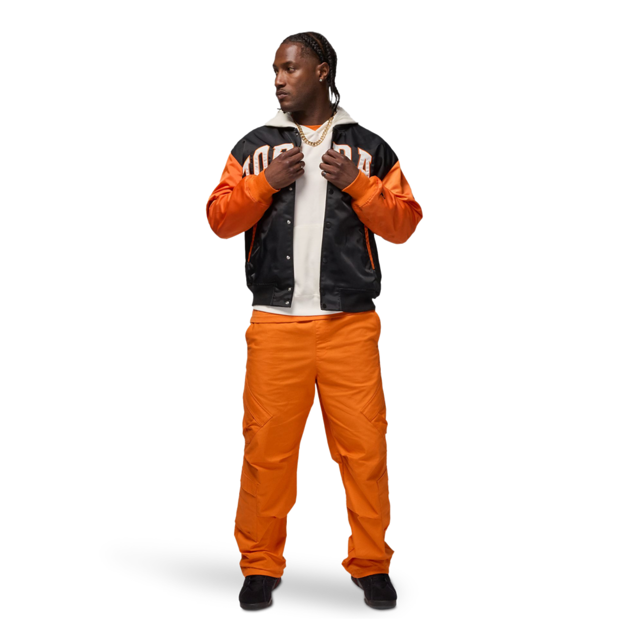 Jordan Brooklyn Collegiate Varsity Jacket Image 6 of 6. Tap to open photo gallery.