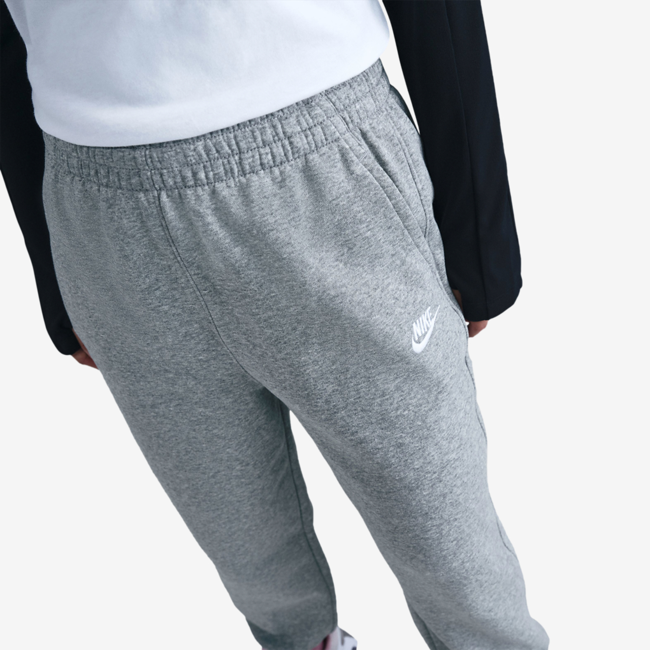 Nike NSW Club LBR Oversized Fleece Pants Image 1 of 2. Tap to open photo gallery.