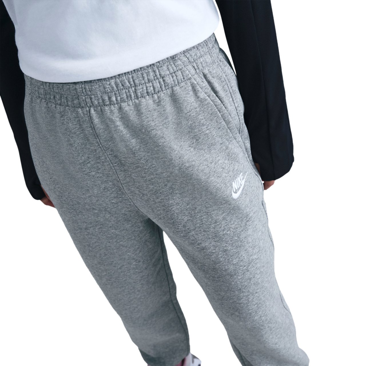 Nike NSW Club LBR Oversized Fleece Pants Image 1 of 2. Tap to open photo gallery.
