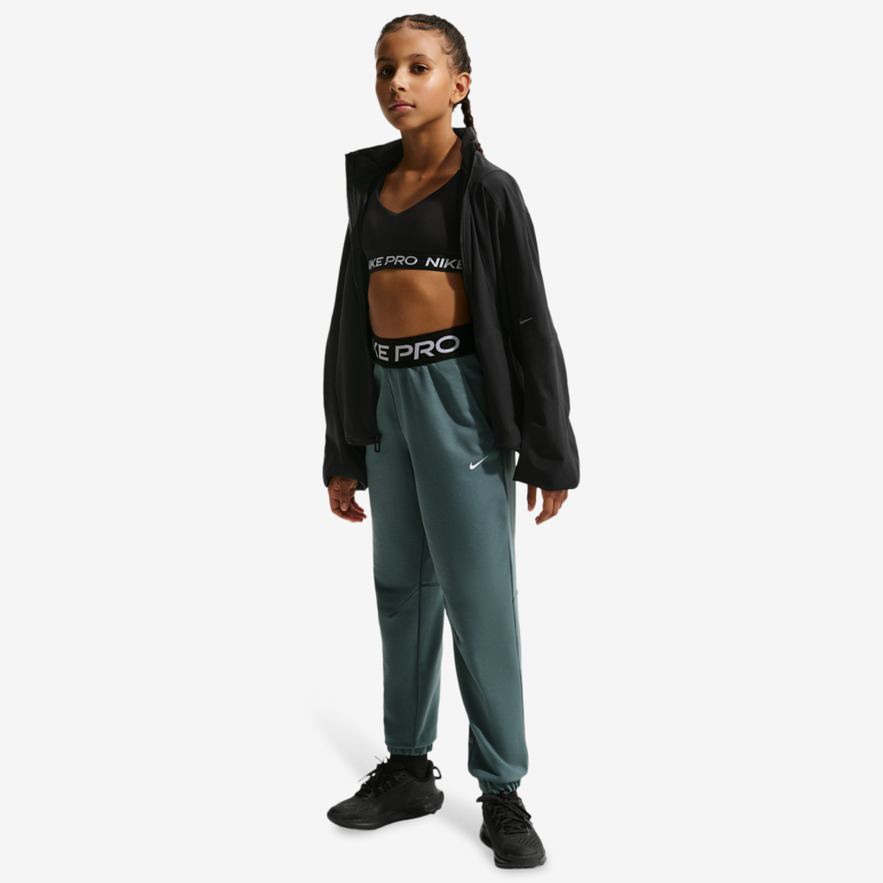 Nike Dri-FIT Fleece Joggers Image 3 of 4. Tap to open photo gallery.