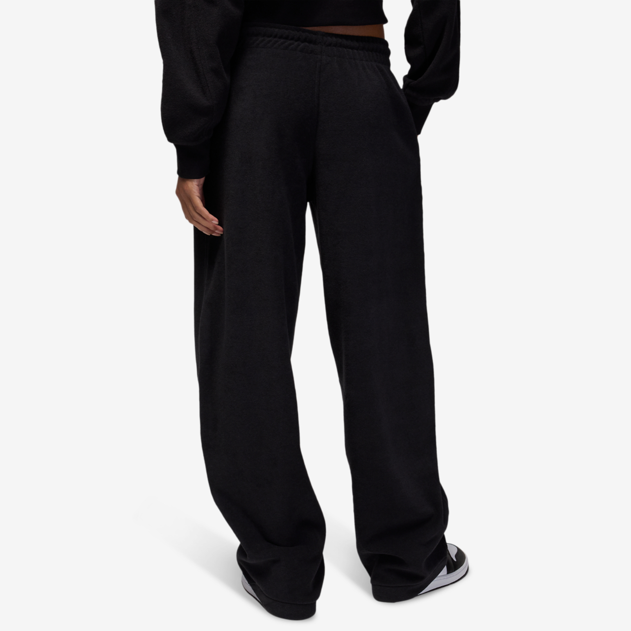 Jordan Flight Fleece Seasonal Barrel Pants Image 2 of 3. Tap to open photo gallery.