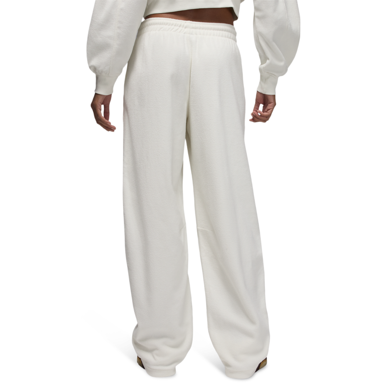 Jordan Flight Fleece Seasonal Barrel Pants Image 2 of 5. Tap to open photo gallery.