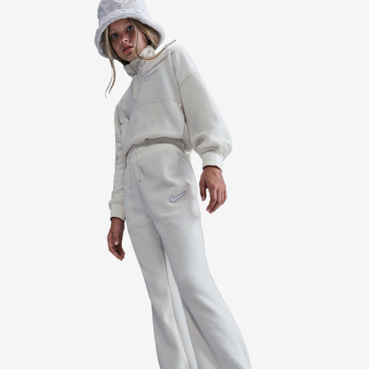 Nike NSW Fleece Cozy Pants Image 1 of 4. Tap to open photo gallery.
