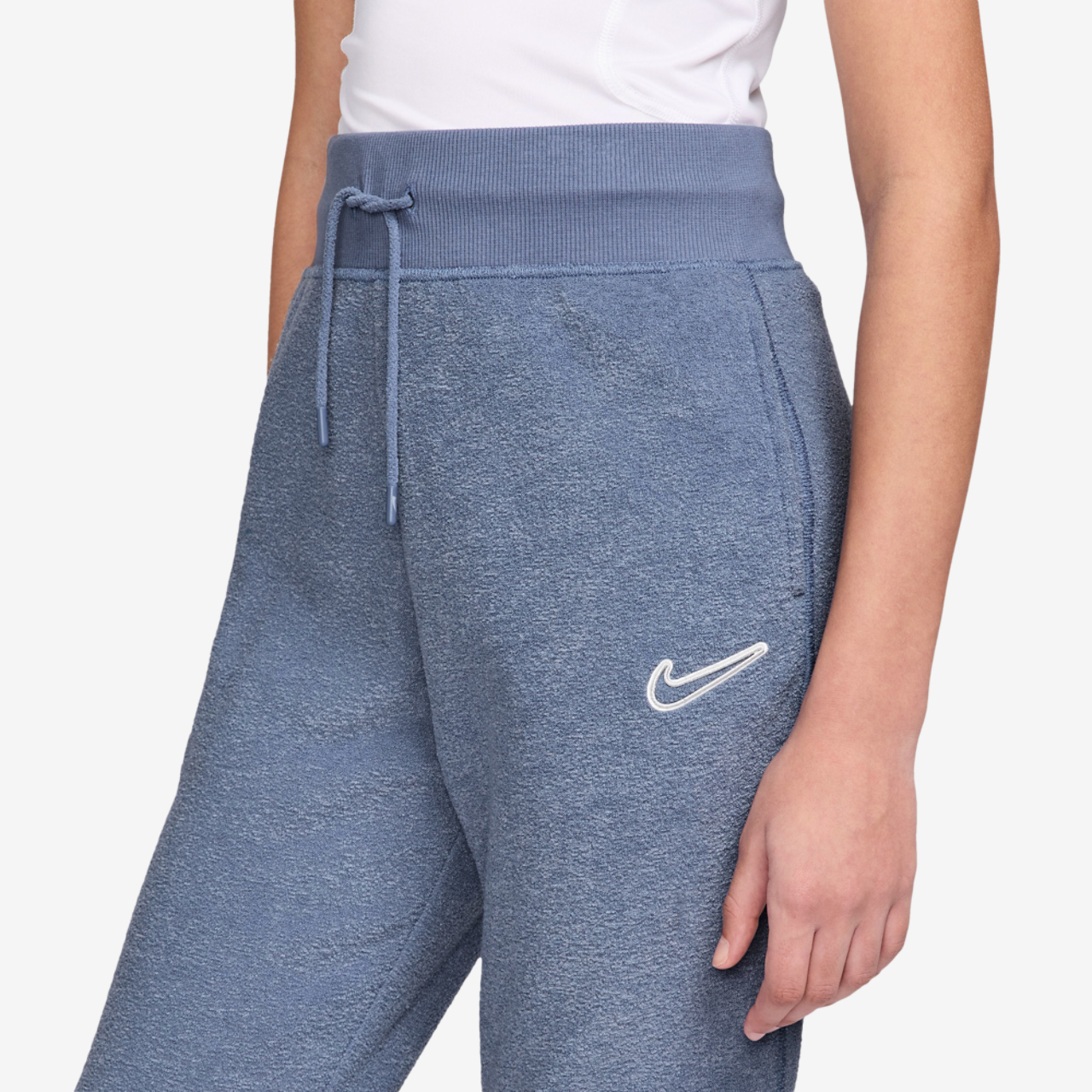 Nike NSW Fleece Cozy Pants Image 3 of 3. Tap to open photo gallery.