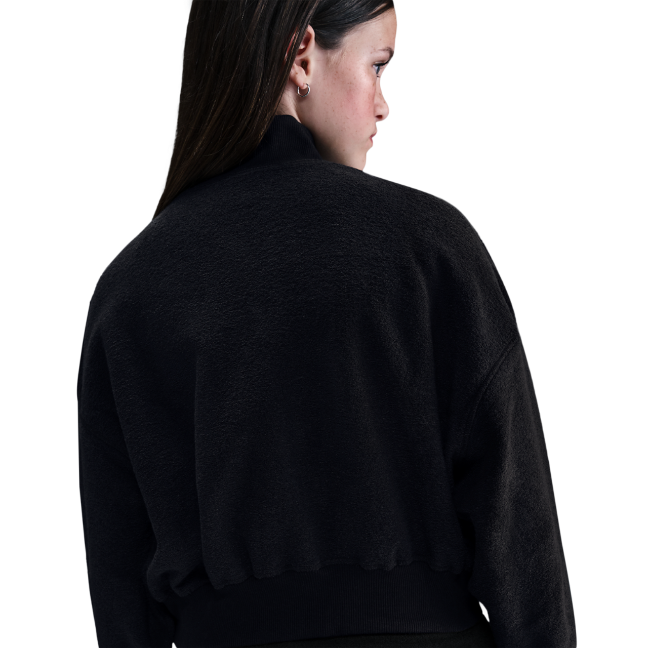 Nike NSW Fleece Long Sleeve Quarter-Zip Image 2 of 4. Tap to open photo gallery.