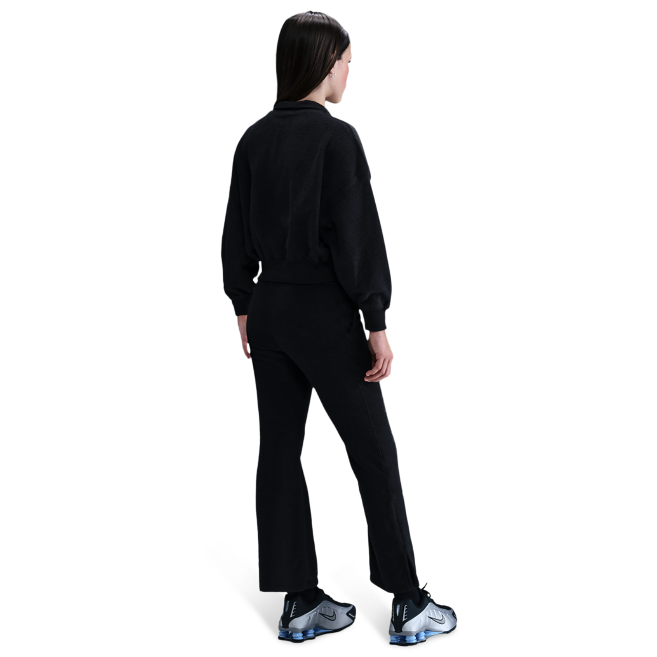 Nike NSW Fleece Long Sleeve Quarter-Zip Image 4 of 4. Tap to open photo gallery.