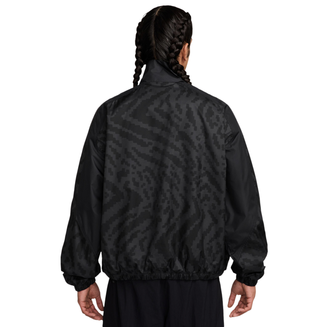 Nike Air All Over Print 1/2 Zip Jacket Image 2 of 3. Tap to open photo gallery.