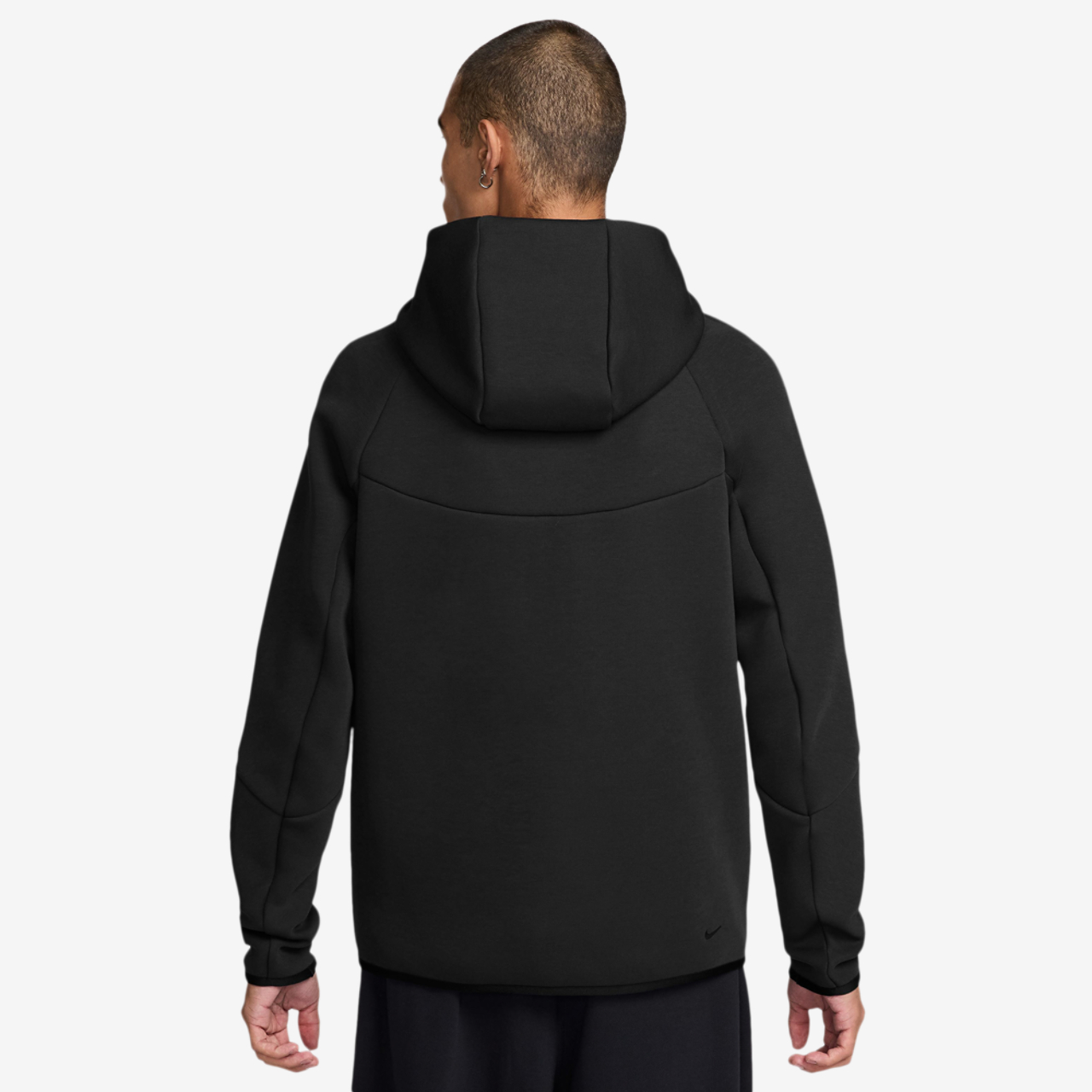Nike Tech Fleece Full-Zip Windrunner Hoodie Image 2 of 3. Tap to open photo gallery.
