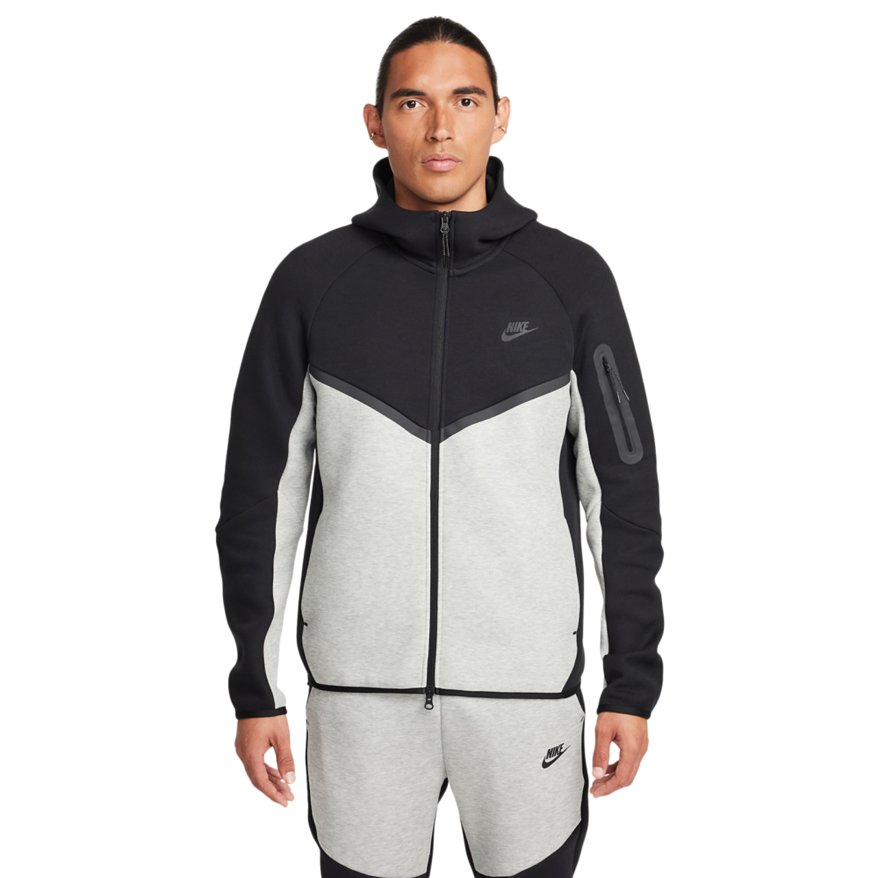 Nike Tech Fleece Full-Zip Windrunner Hoodie Image 1 of 8. Tap to open photo gallery.