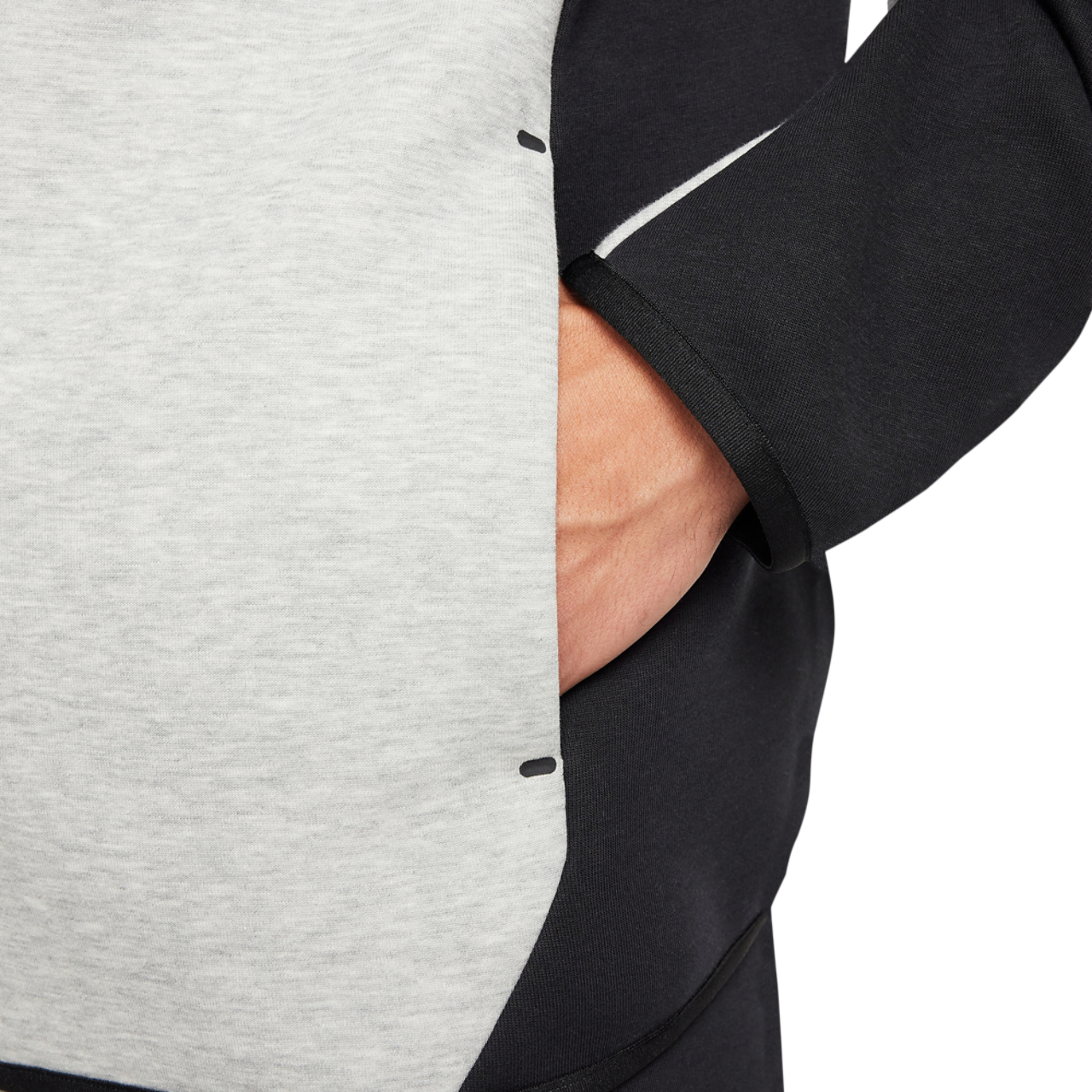Nike Tech Fleece Full-Zip Windrunner Hoodie Image 4 of 8. Tap to open photo gallery.