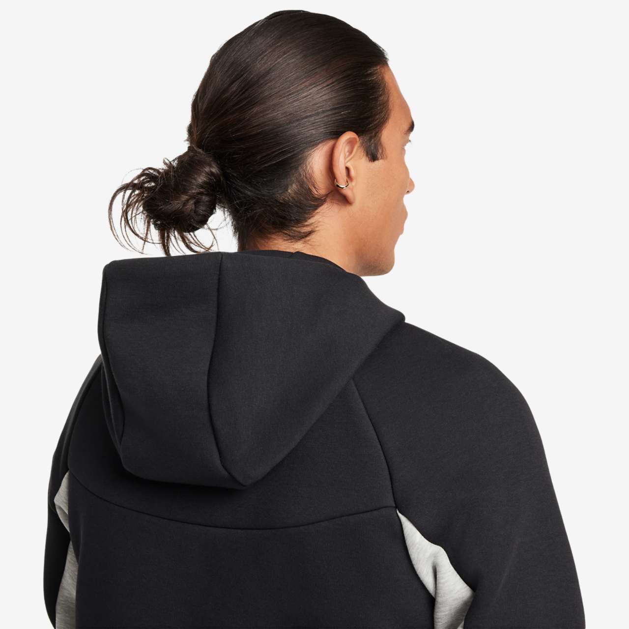 Nike Tech Fleece Full-Zip Windrunner Hoodie Image 8 of 8. Tap to open photo gallery.