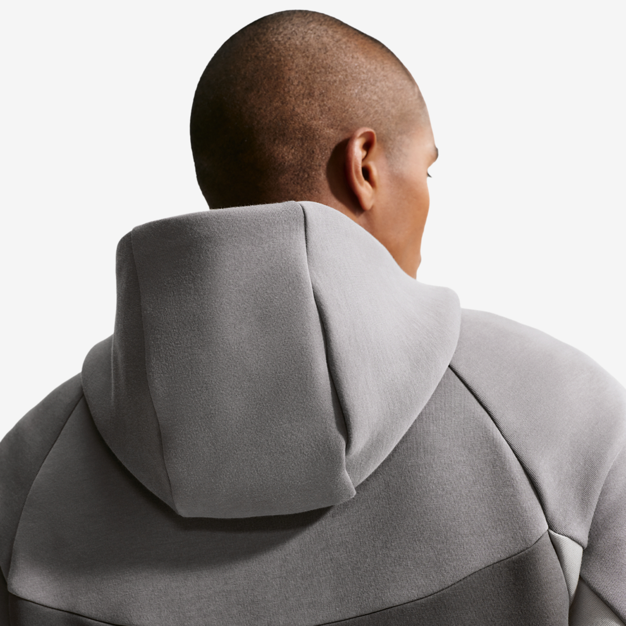 Nike Tech Fleece Full-Zip Windrunner Hoodie Image 4 of 11. Tap to open photo gallery.