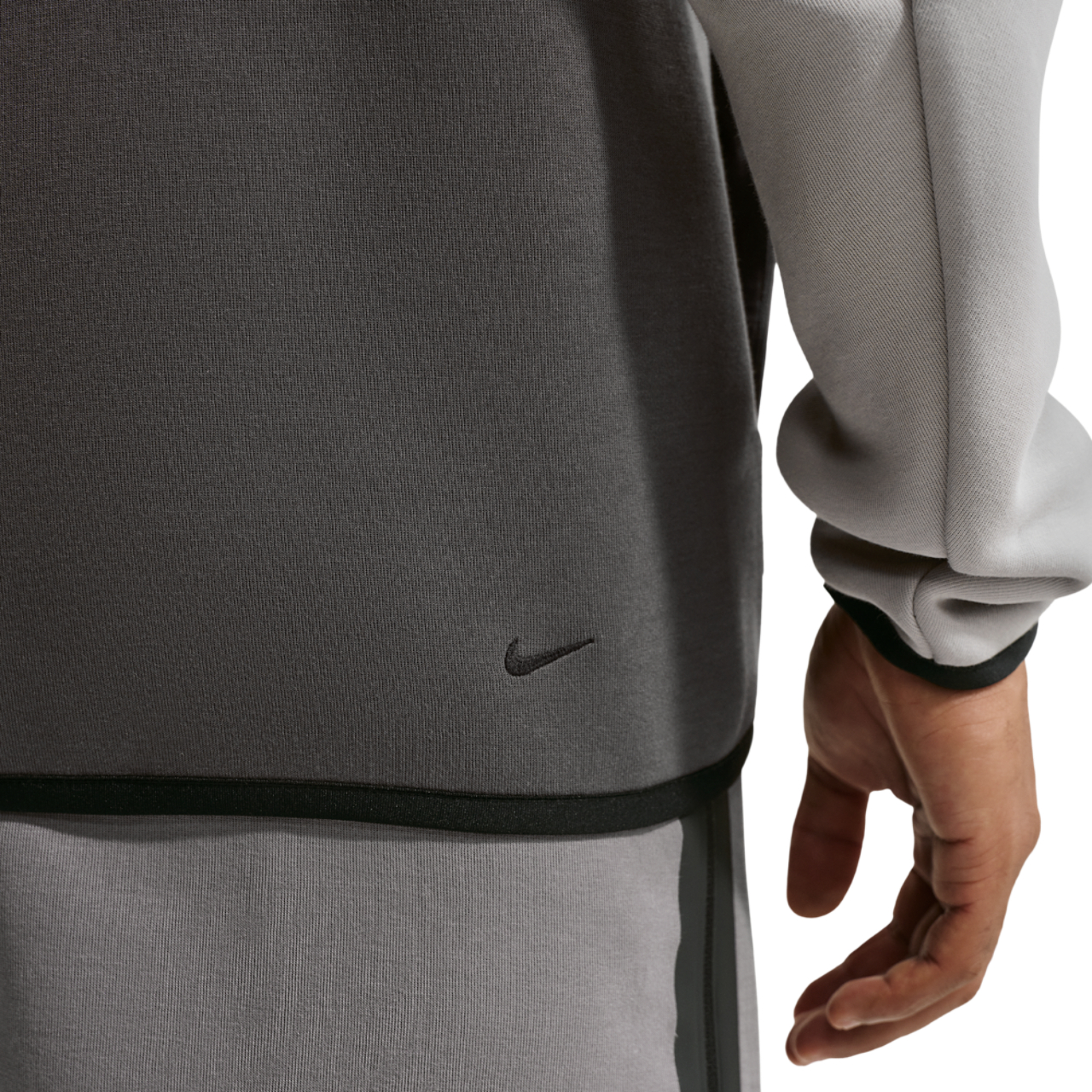 Nike Tech Fleece Full-Zip Windrunner Hoodie Image 6 of 11. Tap to open photo gallery.
