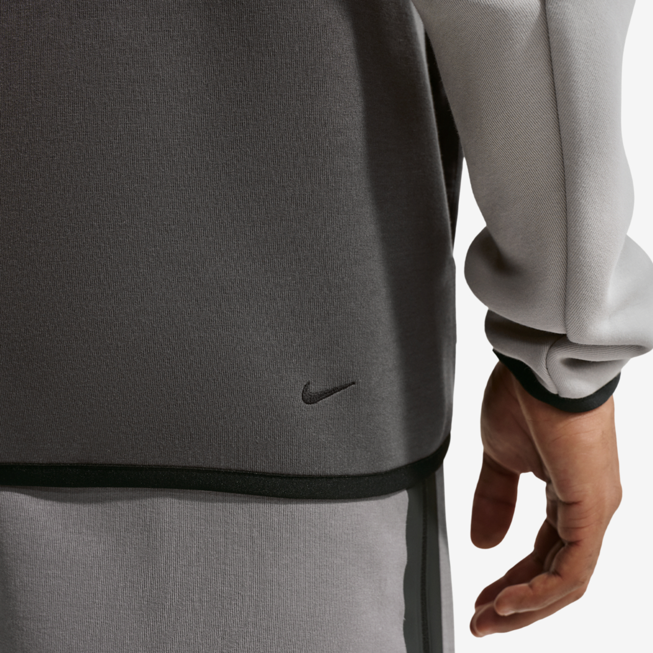 Nike Tech Fleece Full-Zip Windrunner Hoodie Image 6 of 11. Tap to open photo gallery.