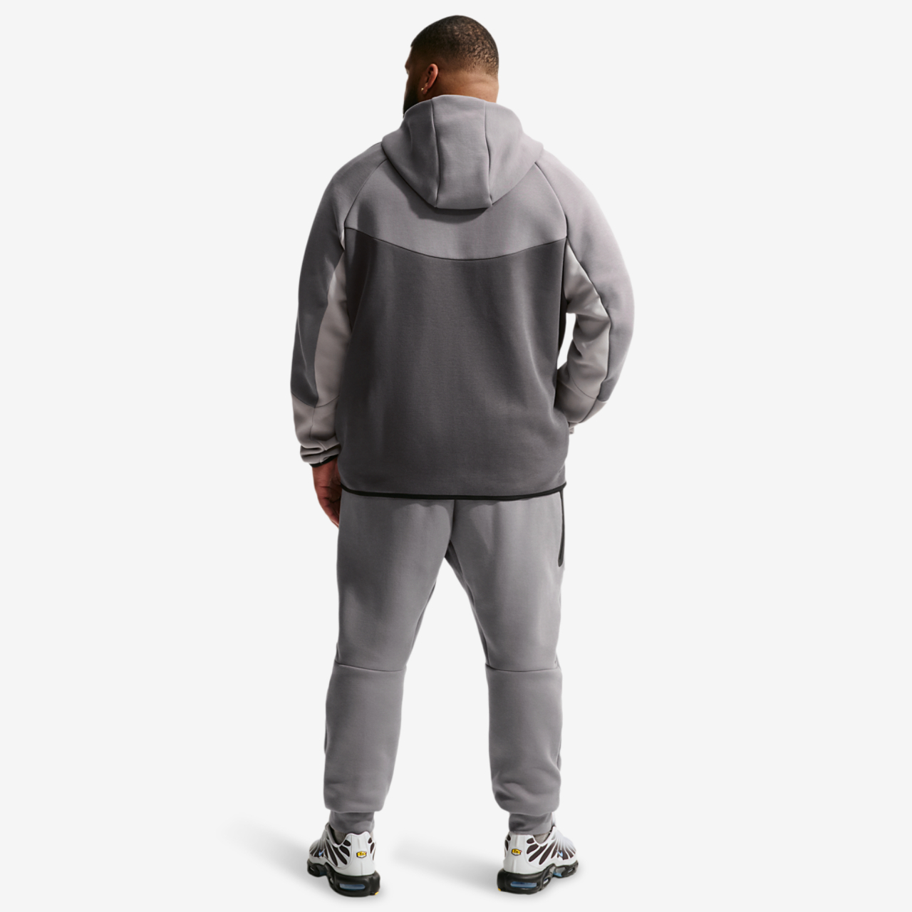 Nike Tech Fleece Full-Zip Windrunner Hoodie Image 8 of 11. Tap to open photo gallery.