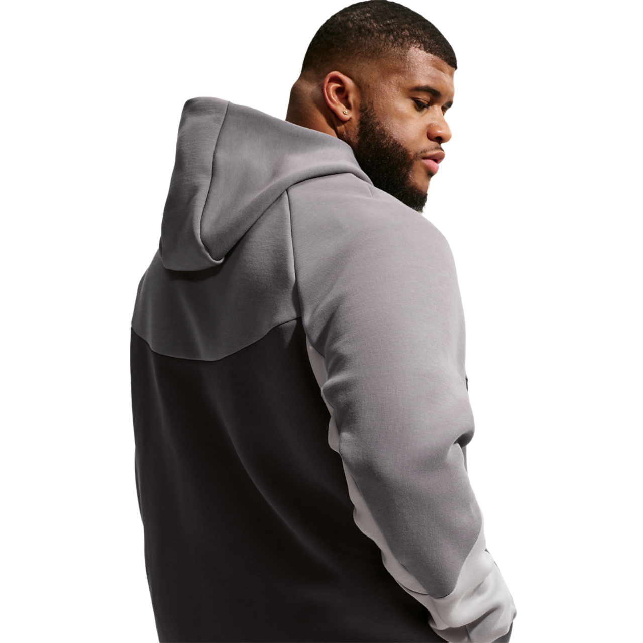 Nike Tech Fleece Full-Zip Windrunner Hoodie Image 10 of 11. Tap to open photo gallery.
