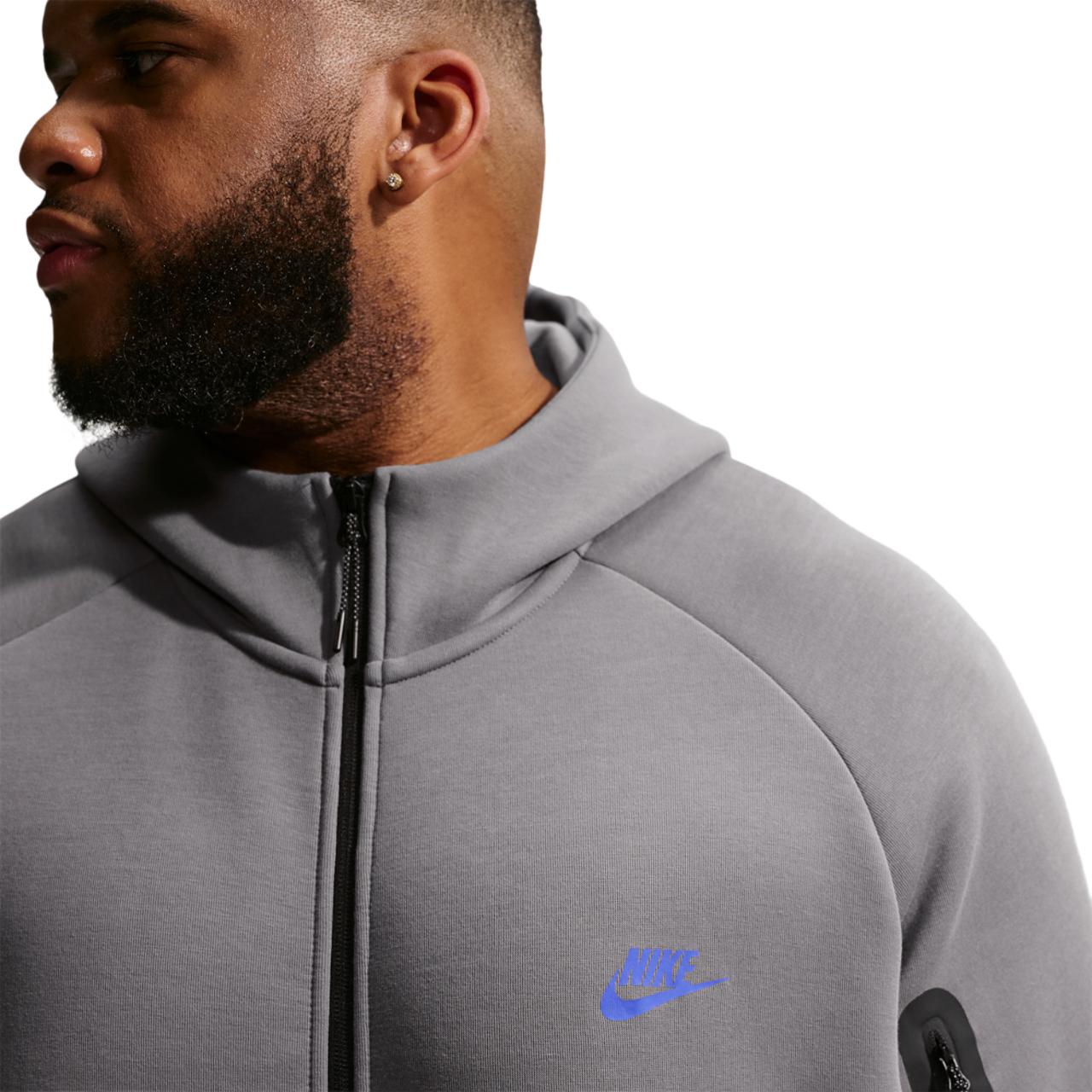 NIKEテック　パーカー　グレー　Ｌ Nike Tech Fleece Full-Zip Windrunner Hoodie - Men's | Champs Sports