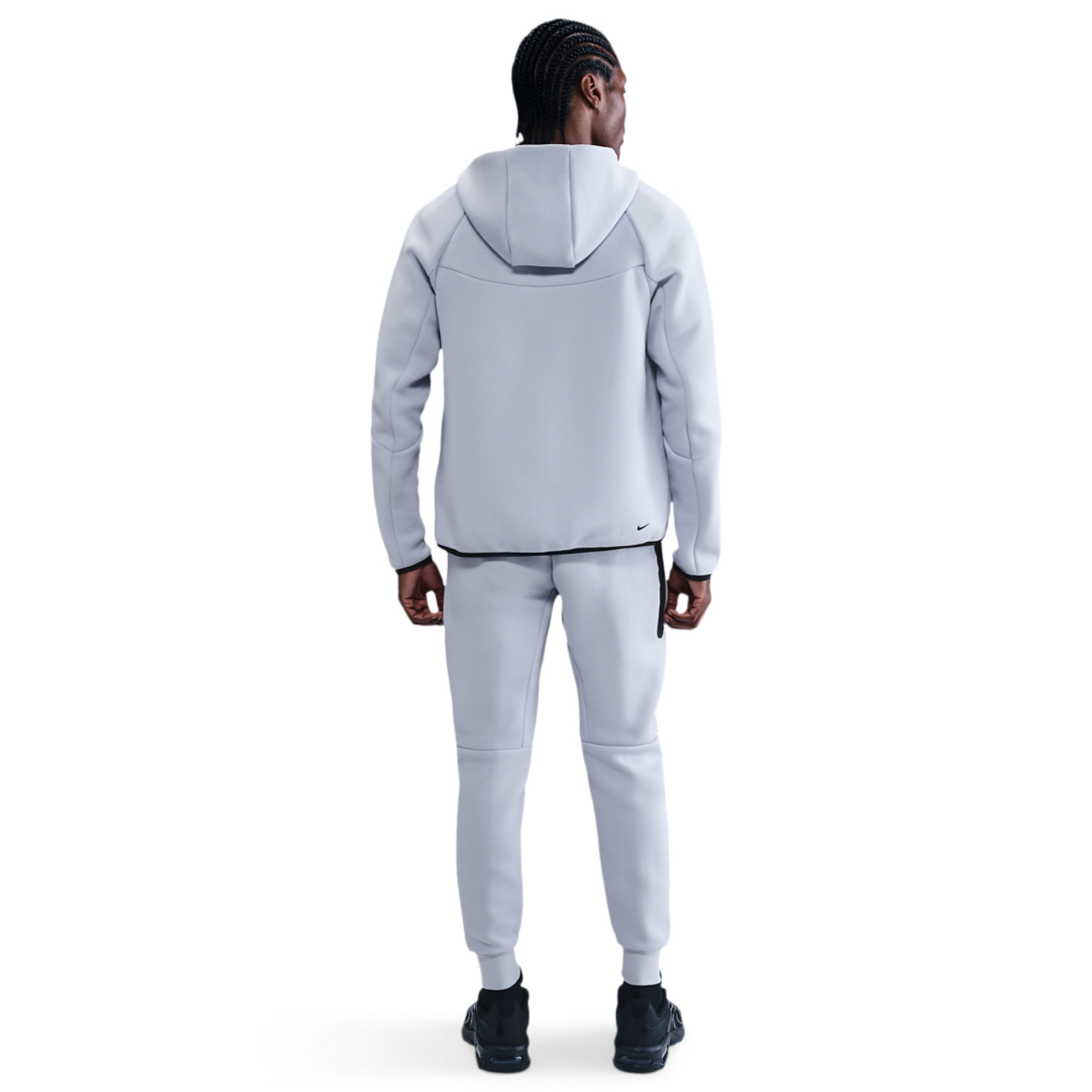 Nike Tech Fleece Full-Zip Windrunner Hoodie Image 4 of 4. Tap to open photo gallery.