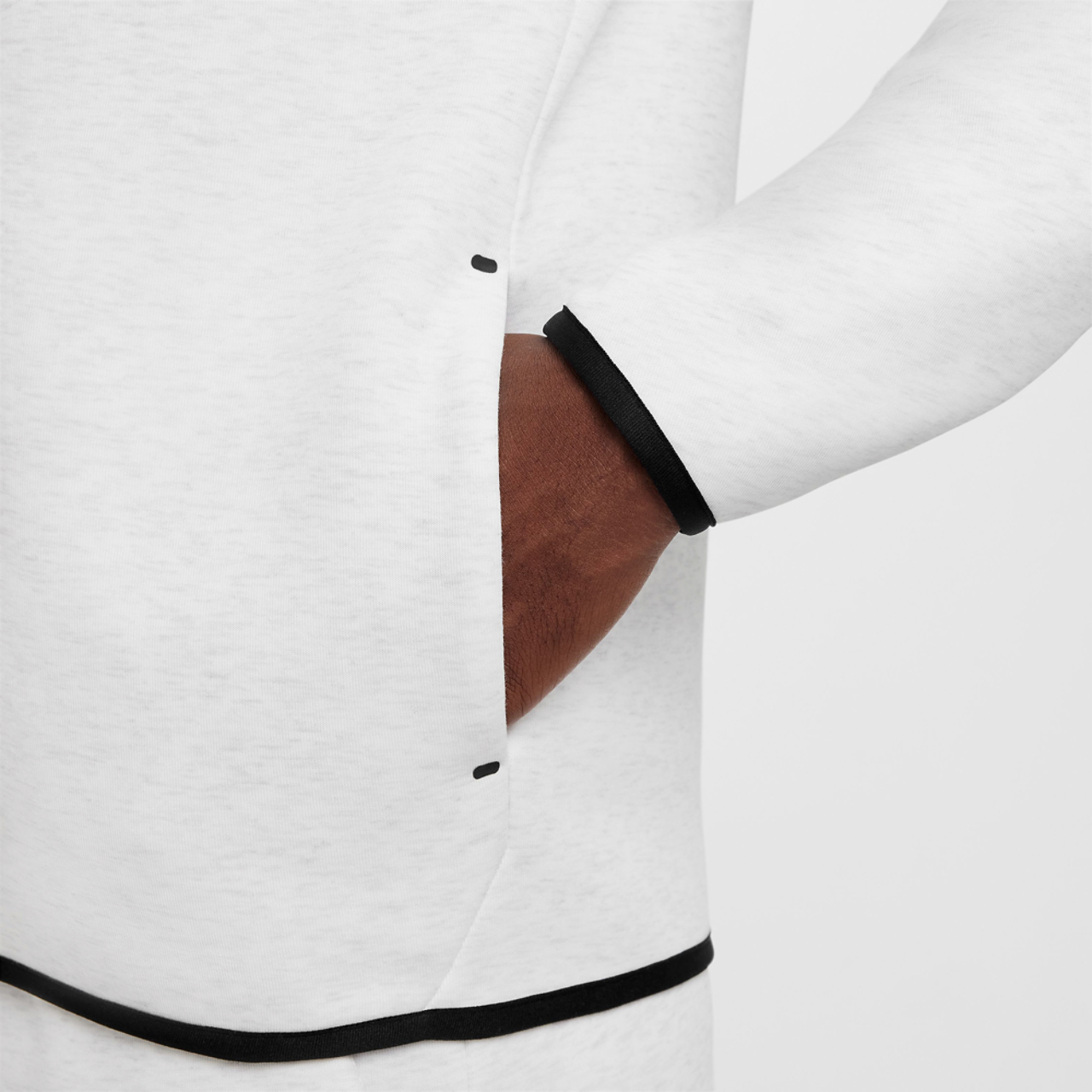 Nike Tech Fleece Full-Zip Windrunner Hoodie Image 7 of 9. Tap to open photo gallery.