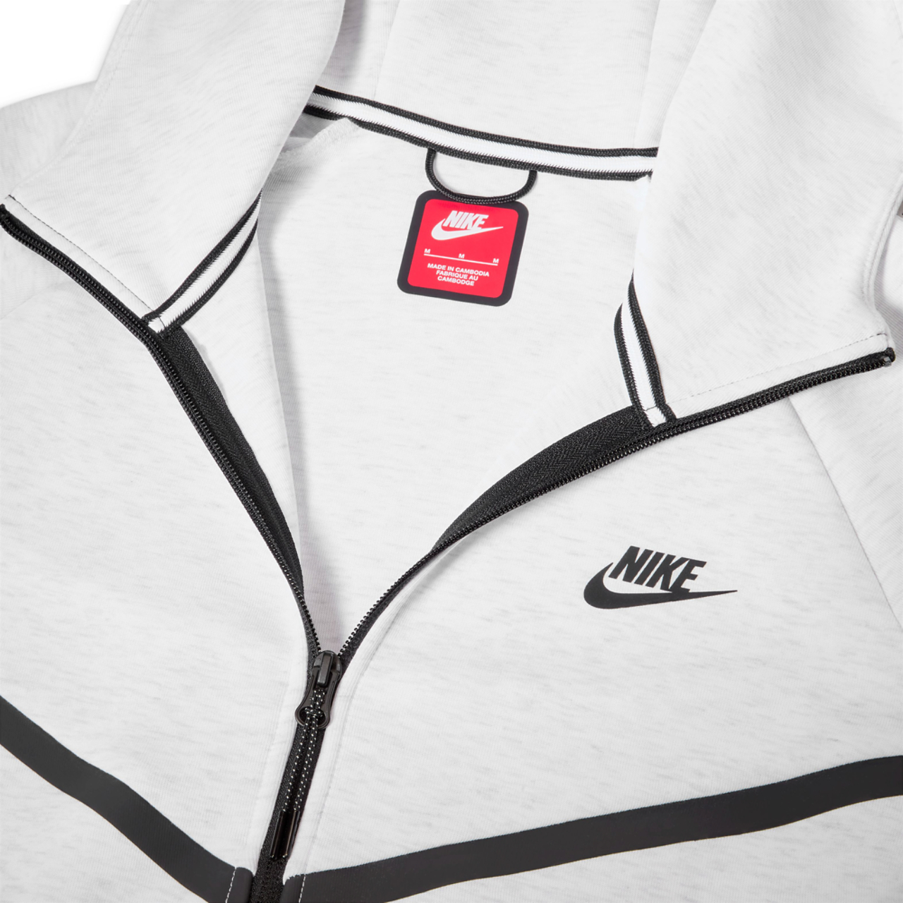 Nike Tech Fleece Full-Zip Windrunner Hoodie Image 9 of 9. Tap to open photo gallery.