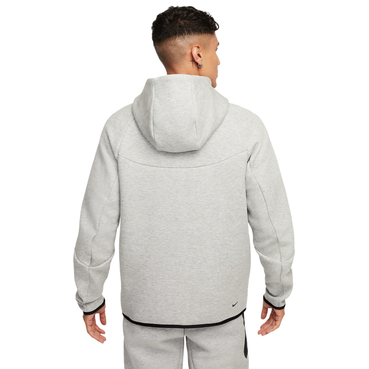 Nike Tech Fleece Full-Zip Windrunner Hoodie Image 3 of 8. Tap to open photo gallery.