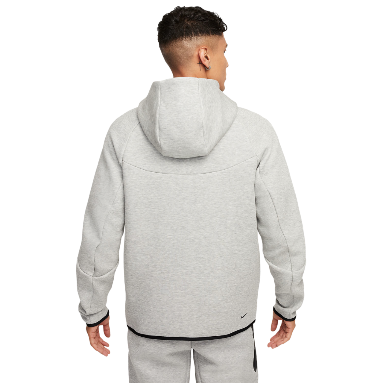 Nike Tech Fleece Full-Zip Windrunner Hoodie Image 3 of 8. Tap to open photo gallery.