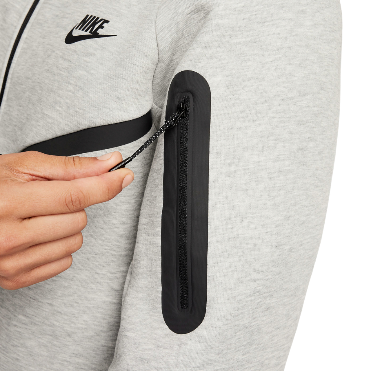 Nike Tech Fleece Full-Zip Windrunner Hoodie Image 6 of 8. Tap to open photo gallery.