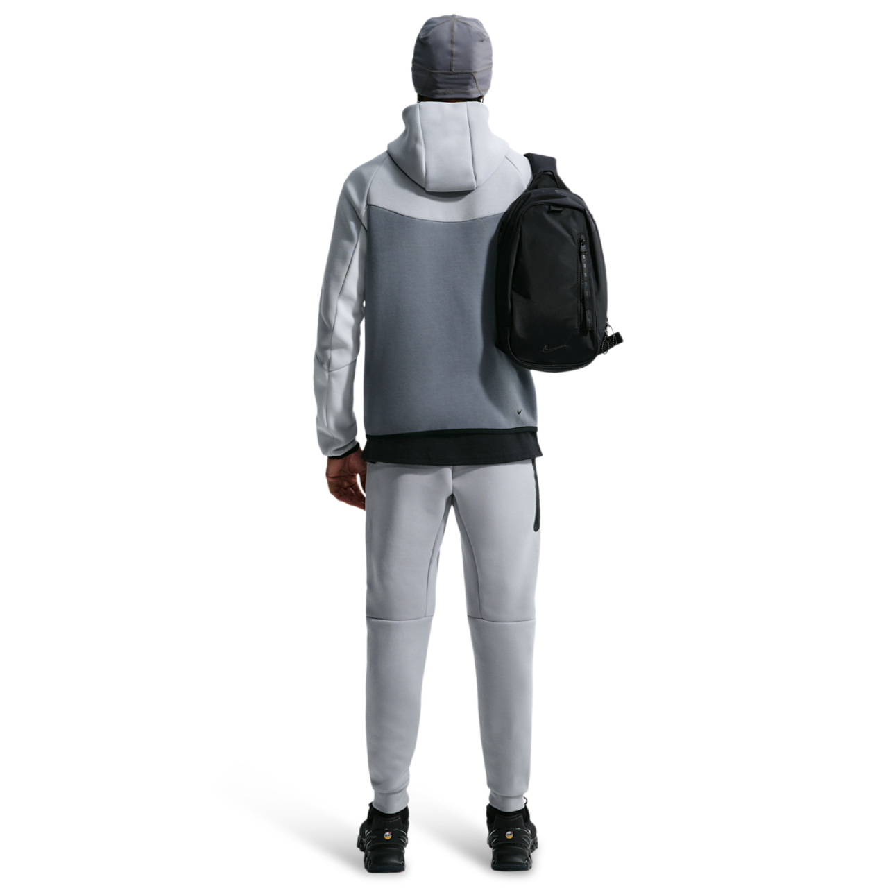 Nike Tech Fleece Full-Zip Windrunner Hoodie Image 5 of 5. Tap to open photo gallery.