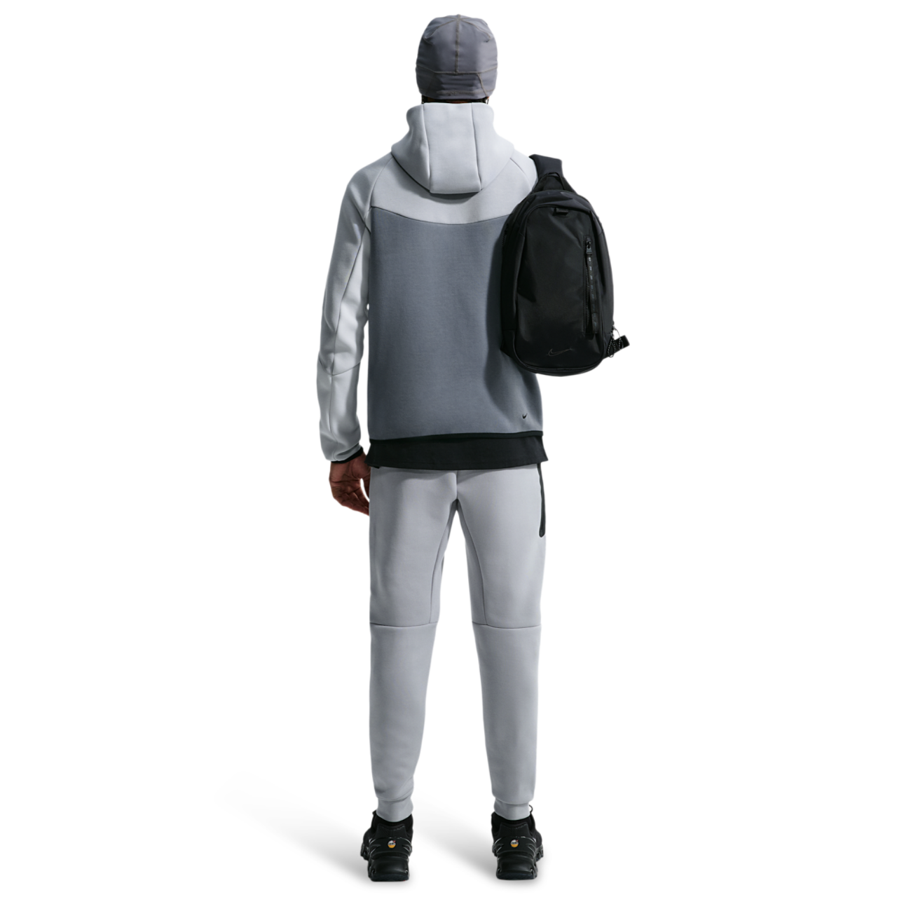 Nike Tech Fleece Full-Zip Windrunner Hoodie Image 5 of 5. Tap to open photo gallery.