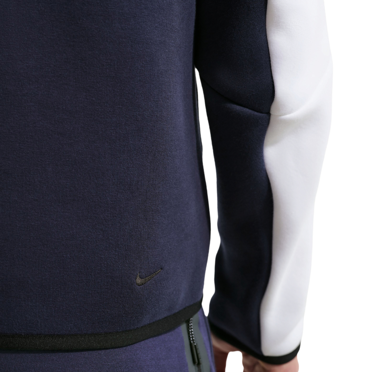 Nike Tech Fleece Full-Zip Windrunner Hoodie Image 4 of 4. Tap to open photo gallery.