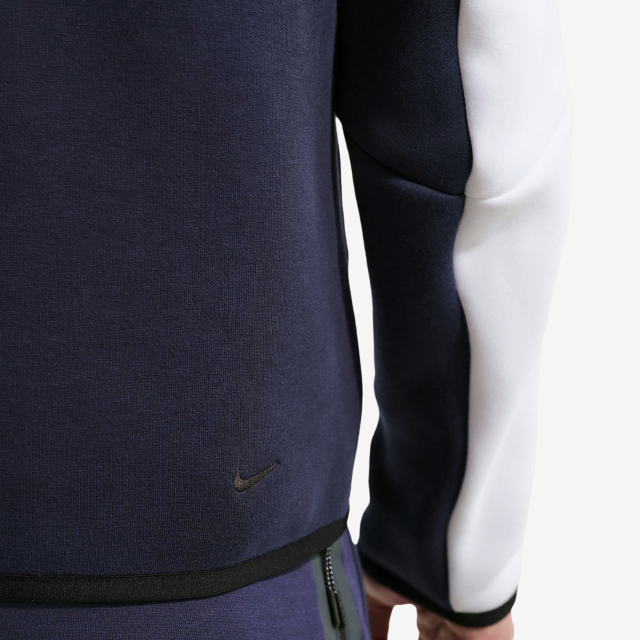Nike Tech Fleece Full-Zip Windrunner Hoodie Image 4 of 4. Tap to open photo gallery.