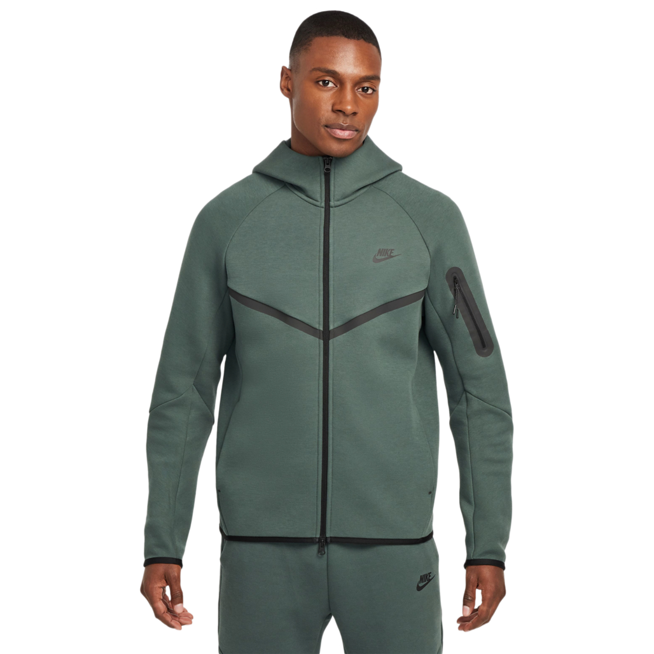 Nike Tech Fleece Full-Zip Windrunner Hoodie Image 1 of 9. Tap to open photo gallery.