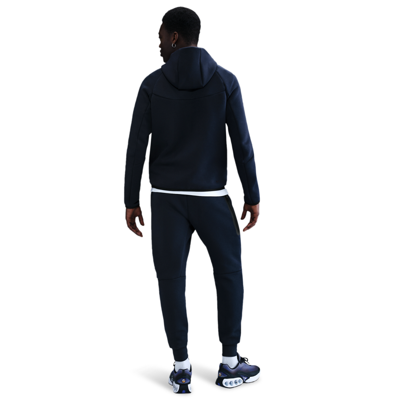 Nike Tech Fleece Full-Zip Windrunner Hoodie Image 5 of 5. Tap to open photo gallery.