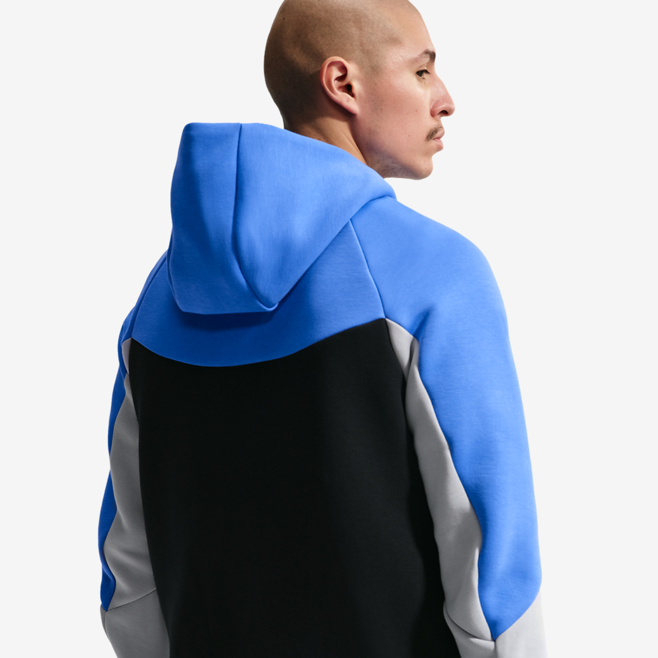 Nike Tech Fleece Full-Zip Windrunner Hoodie Image 4 of 7. Tap to open photo gallery.