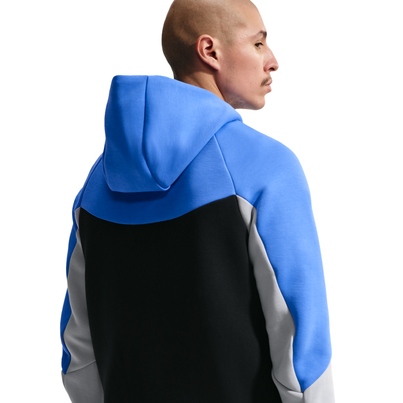 Nike Tech Fleece Full-Zip Windrunner Hoodie Image 4 of 7. Tap to open photo gallery.