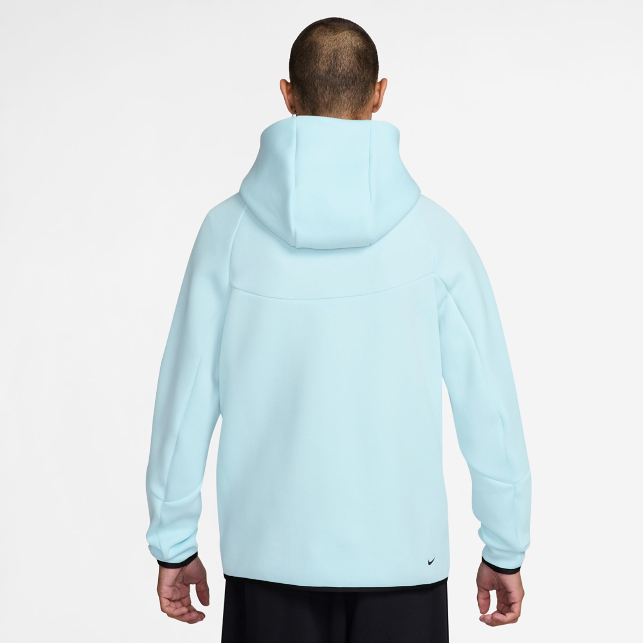 Nike Tech Fleece Full-Zip Windrunner Hoodie Image 2 of 3. Tap to open photo gallery.