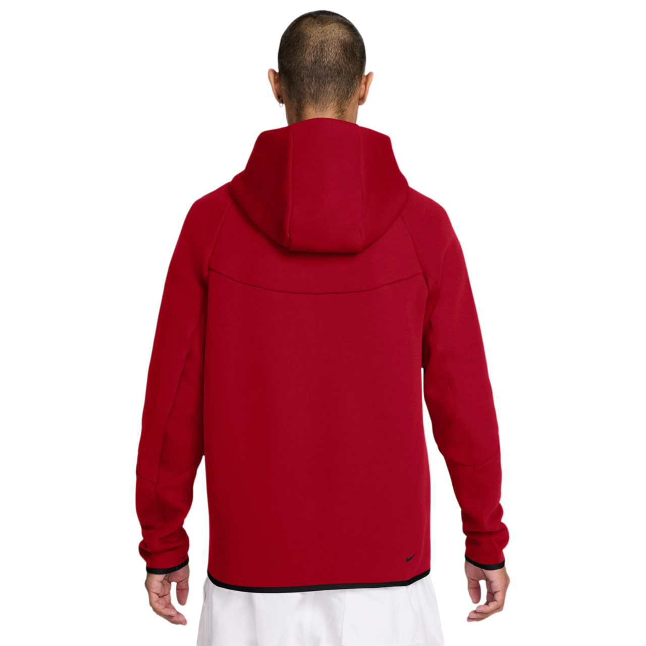 Nike Tech Fleece Full-Zip Windrunner Hoodie Image 3 of 4. Tap to open photo gallery.