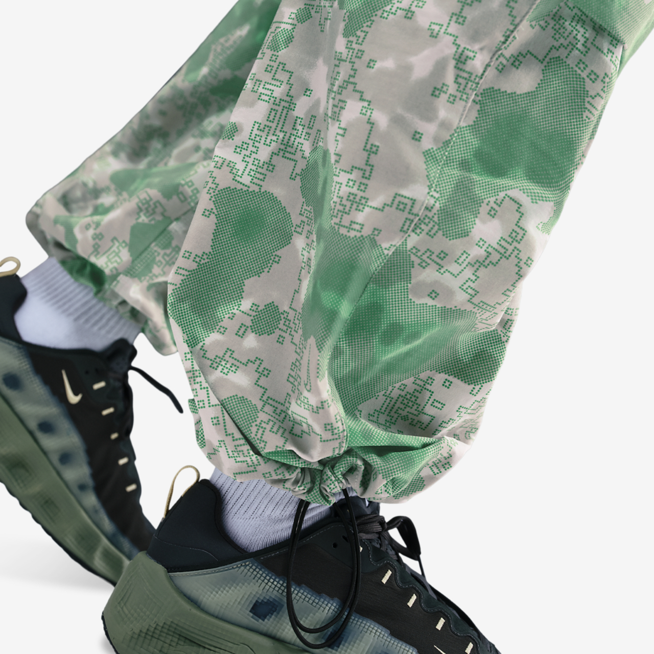 Nike Tech Woven Pant AOP Image 3 of 5. Tap to open photo gallery.