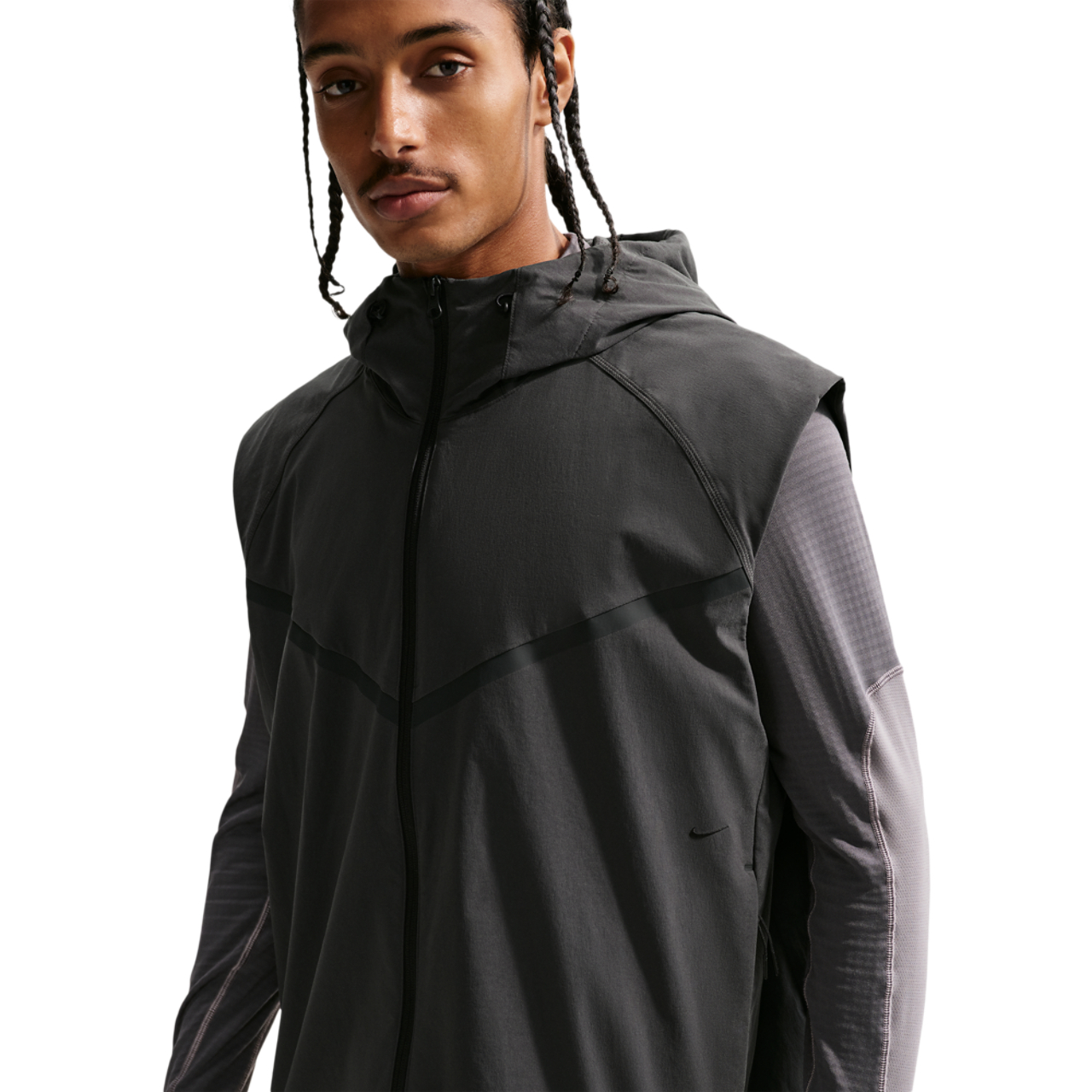 Nike Dri-FIT Tech Woven Vest Image 3 of 8. Tap to open photo gallery.