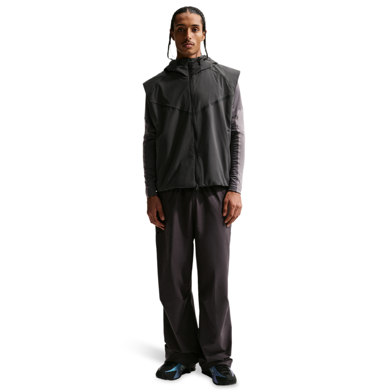 Nike Dri-FIT Tech Woven Vest Image 7 of 8. Tap to open photo gallery.