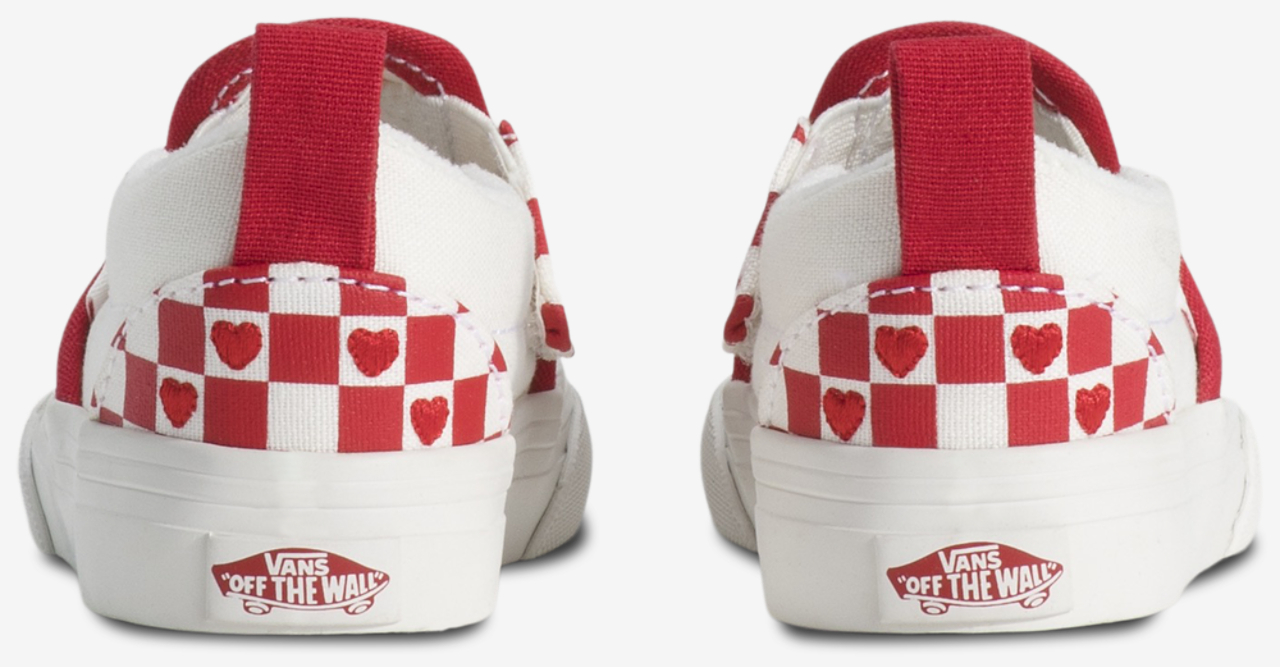 Vans Slip On Valentines Image 3 of 6. Tap to open photo gallery.