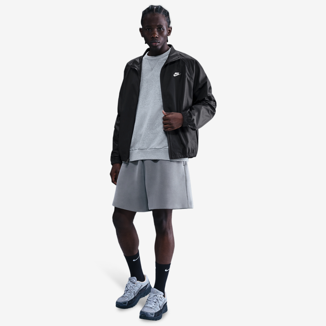 Nike CLUB ROSCOE FZ JACKET Image 3 of 4. Tap to open photo gallery.